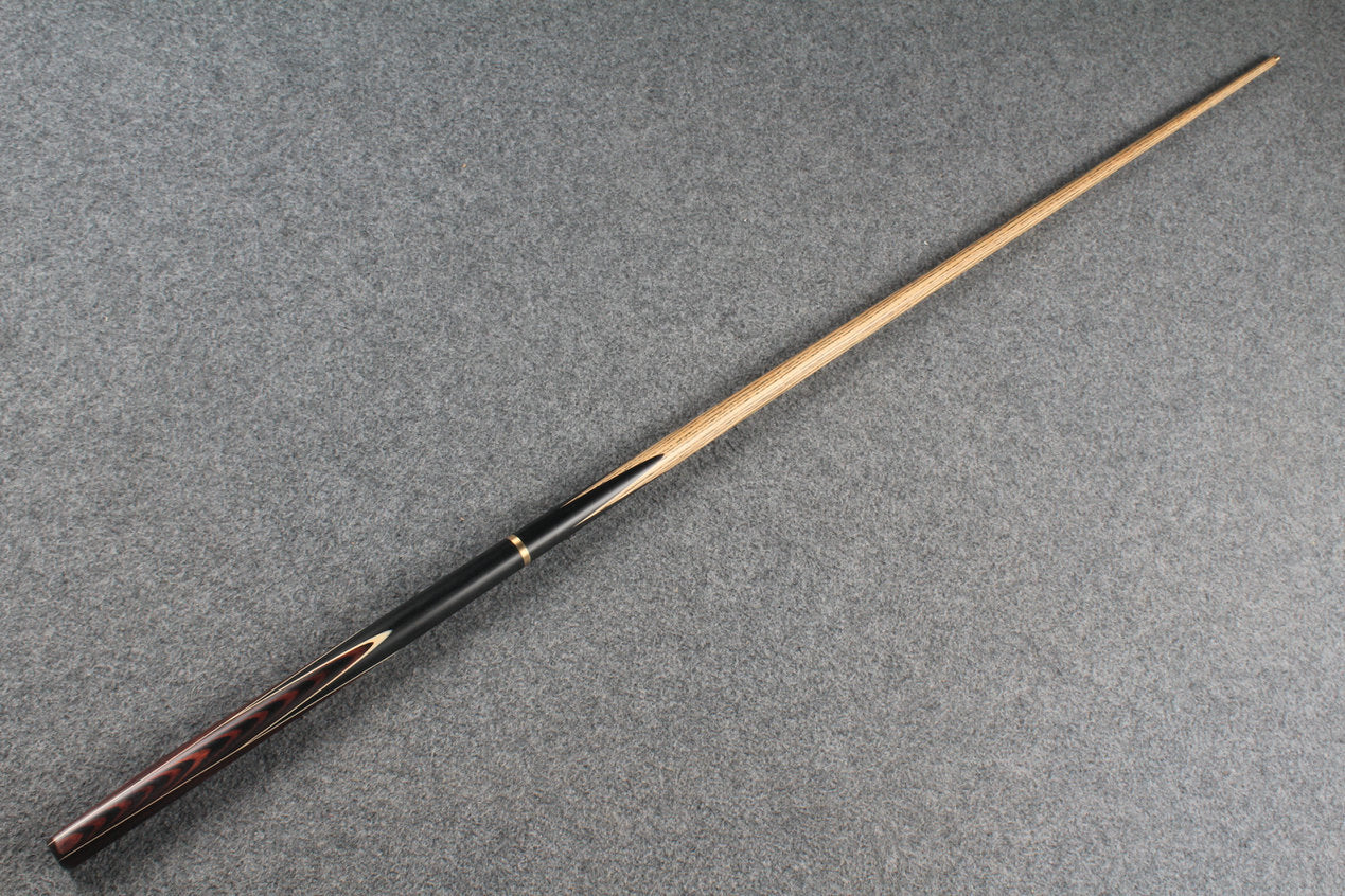 woods 3/4 handmade ash 55'' snooker / pool cue # 5269