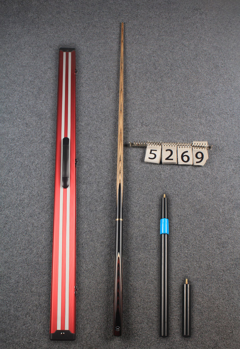 woods 3/4 handmade ash 55&#39;&#39; snooker / pool cue # 5269