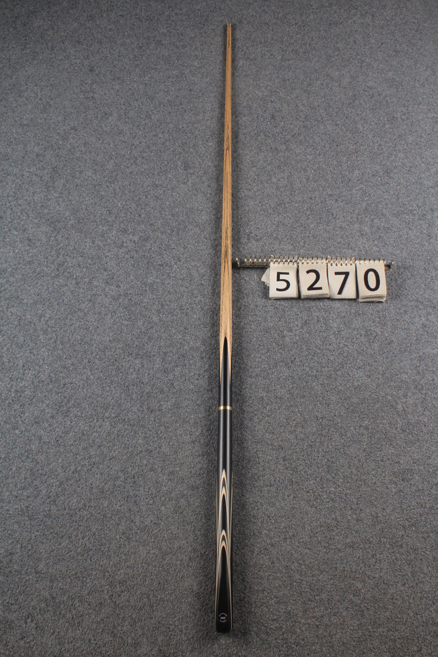 woods 3/4 handmade ash 55'' snooker / pool cue # 5270