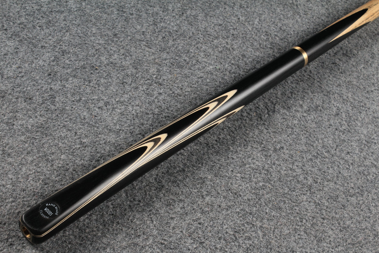 woods 3/4 handmade ash 55'' snooker / pool cue # 5270