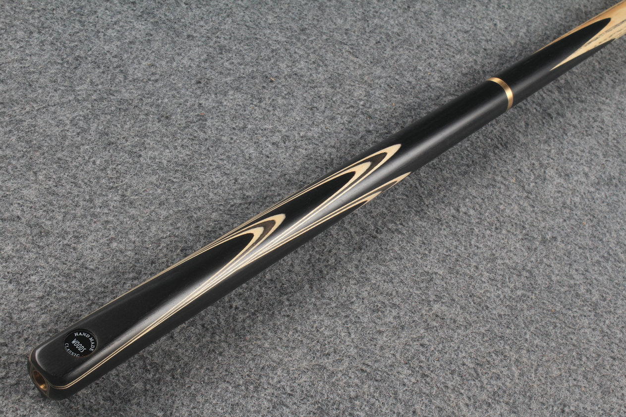 woods 3/4 handmade ash 55'' snooker / pool cue # 5271