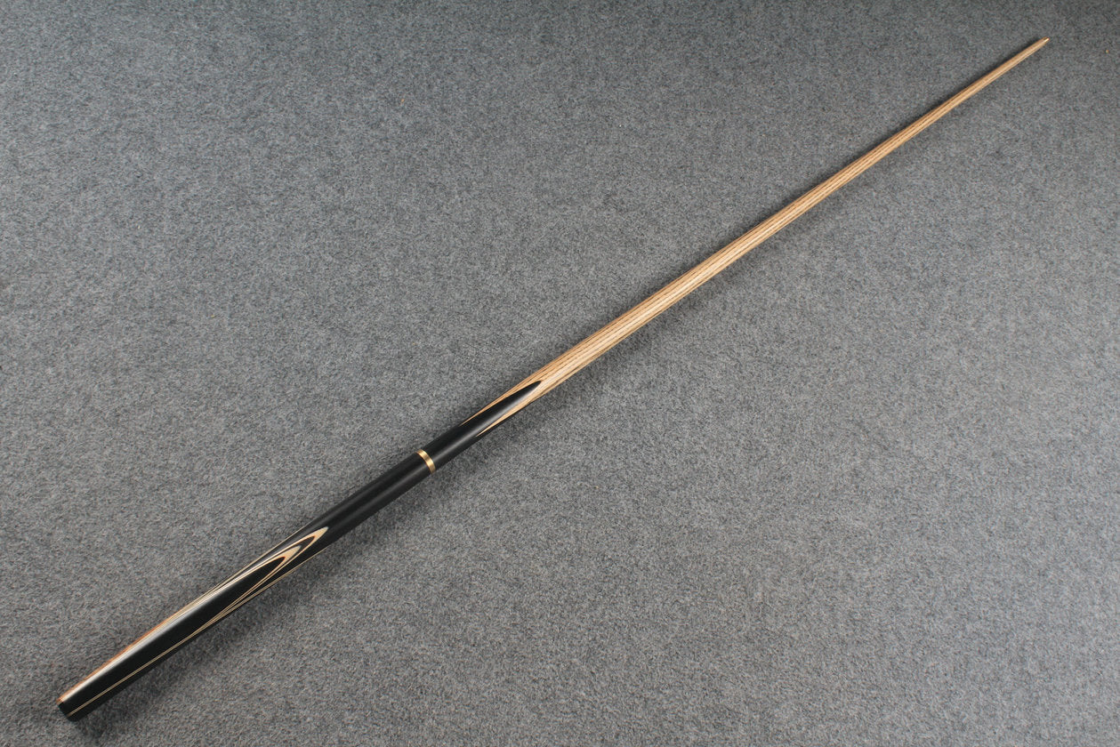 woods 3/4 handmade ash 55'' snooker / pool cue # 5274