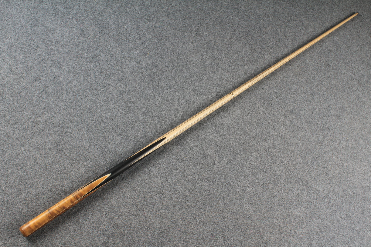 Exclusive 1/2 ash english pool cue burr wood # 5277