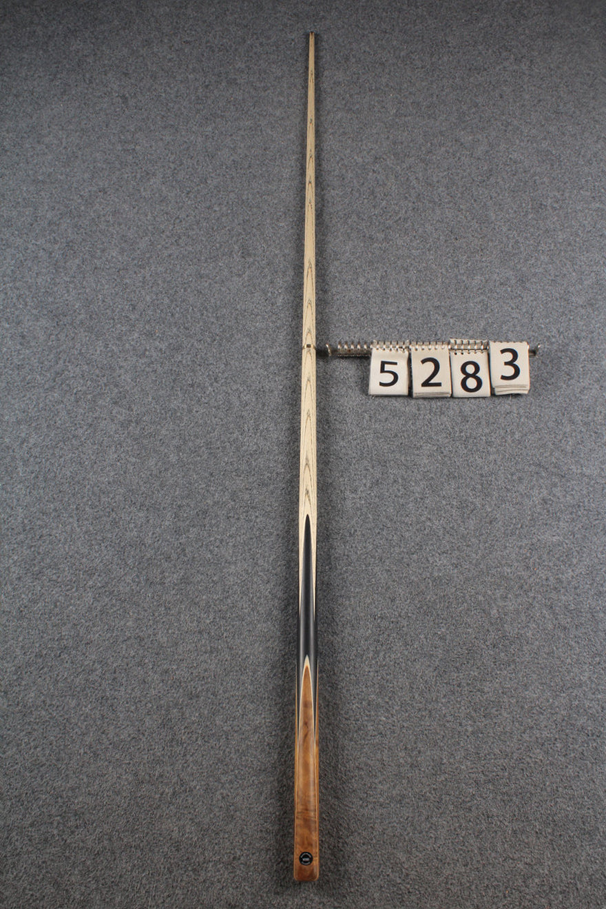 Exclusive 1/2 ash english pool cue burr wood # 5283