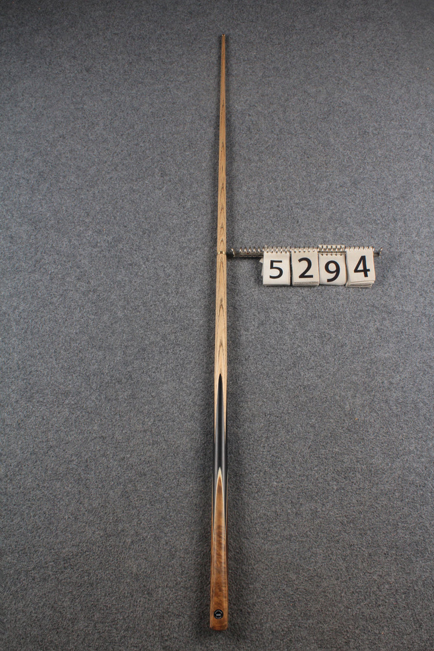 Exclusive 1/2 ash english pool cue burr wood # 5294