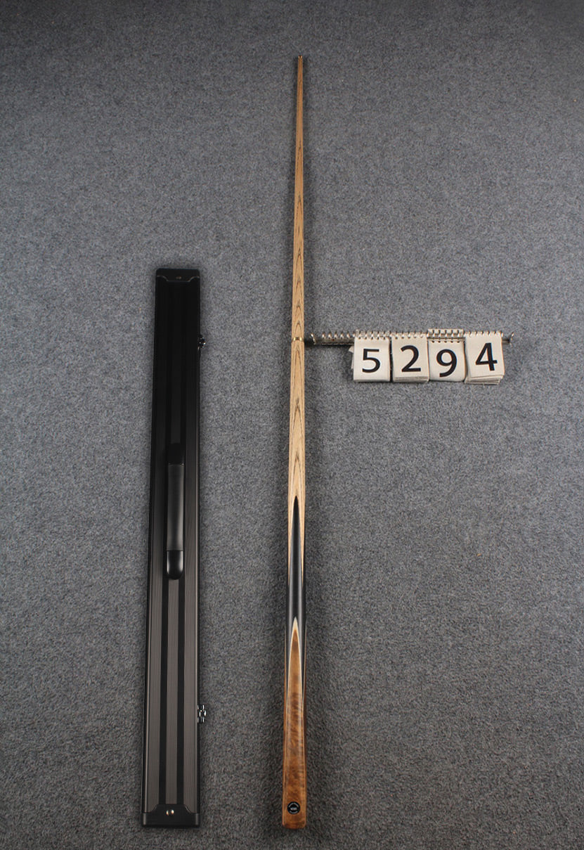 Exclusive 1/2 ash english pool cue burr wood # 5294