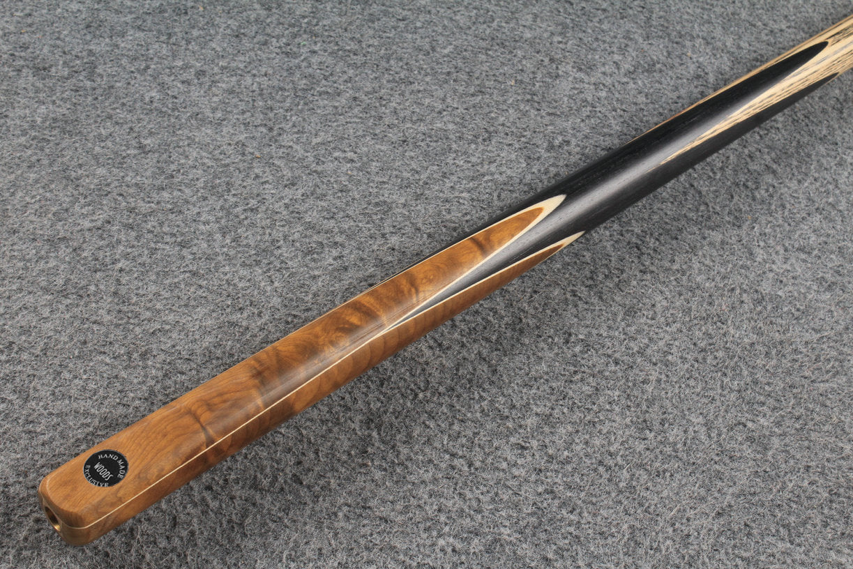 Exclusive 1/2 ash 8 ball cue burr wood # 5298