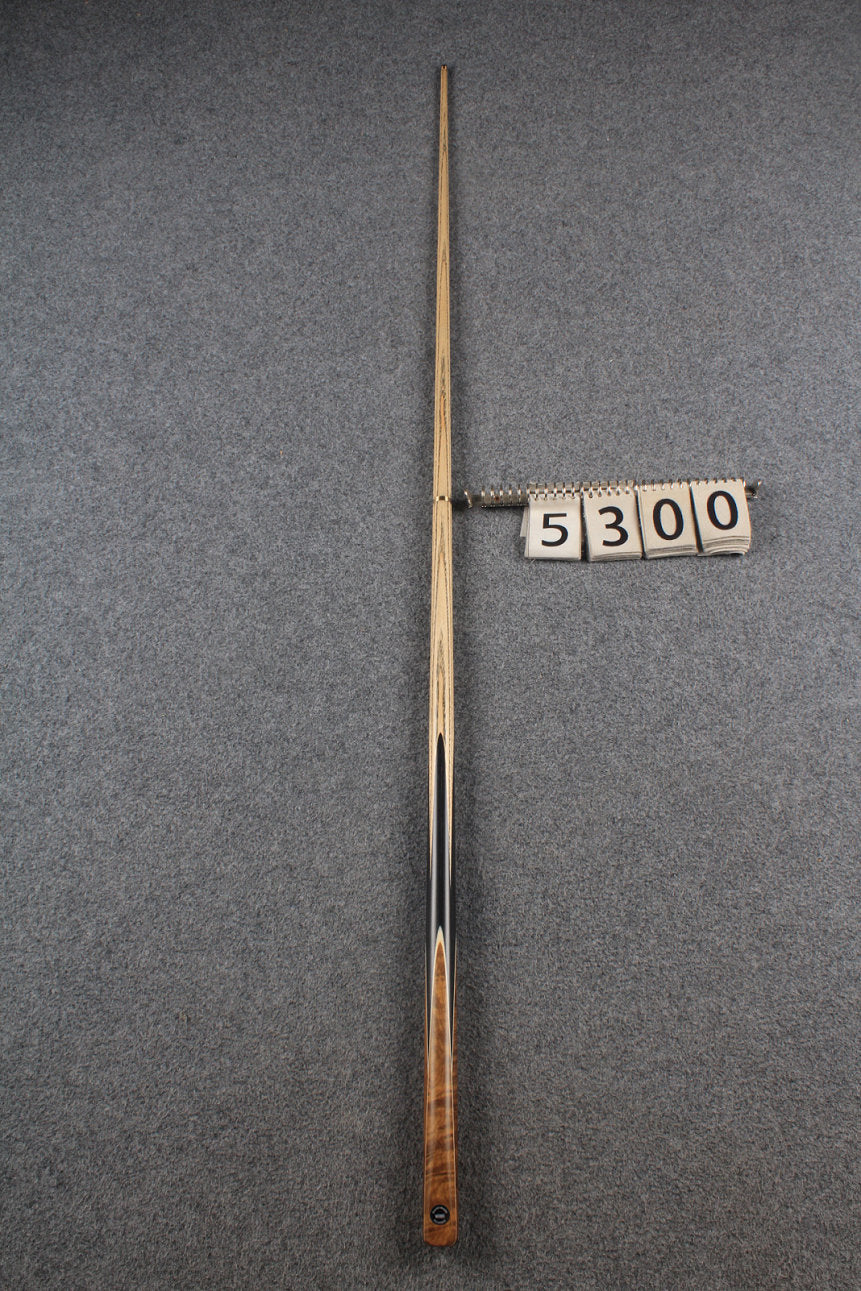 Exclusive 1/2 ash english pool cue burr wood # 5300