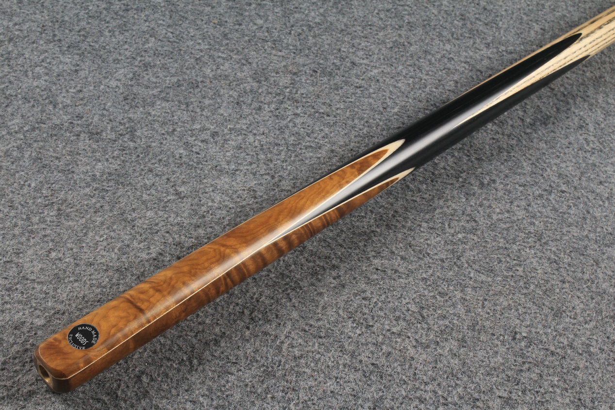 Exclusive 1/2 ash english pool cue burr wood # 5300