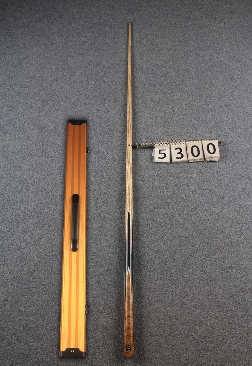 Exclusive 1/2 ash english pool cue burr wood # 5300
