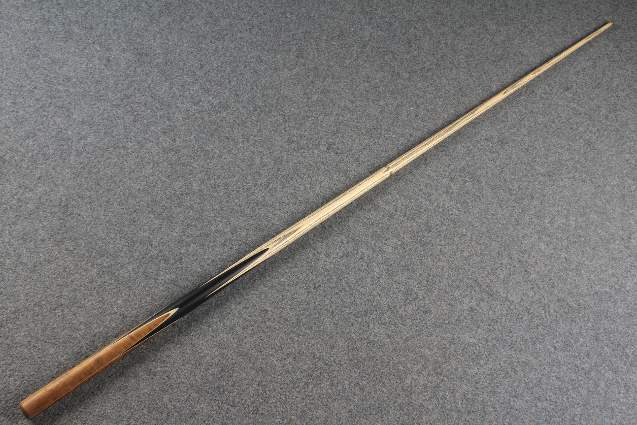 Exclusive 1/2 ash english pool cue burr wood # 5302