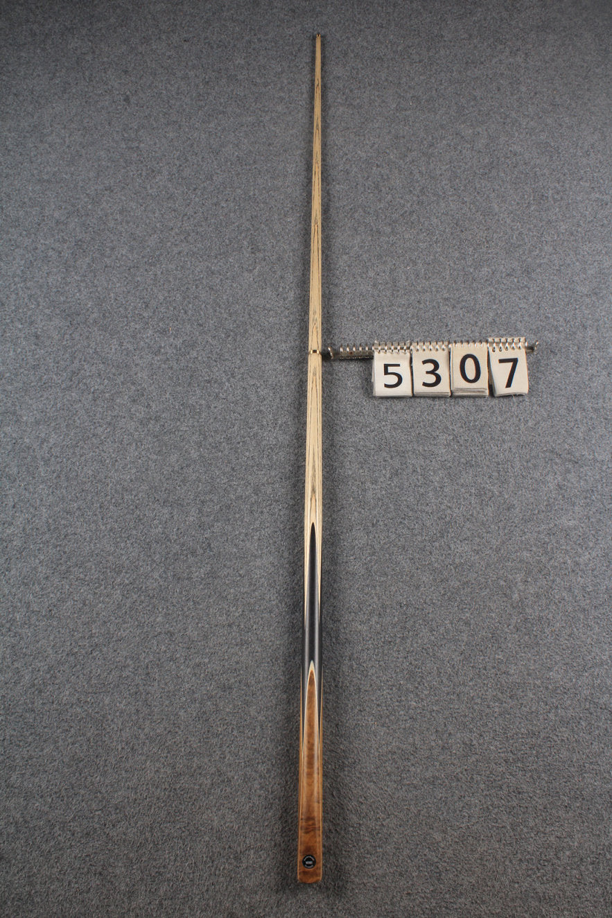 Exclusive 1/2 ash english pool cue burr wood # 5307