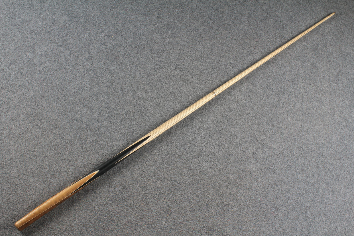 Exclusive 1/2 ash english pool cue burr wood # 5307