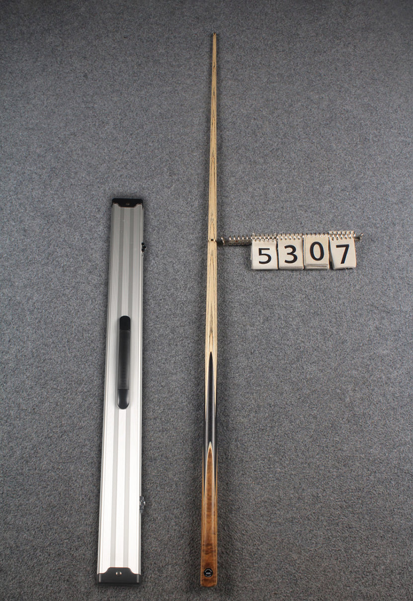 Exclusive 1/2 ash english pool cue burr wood # 5307