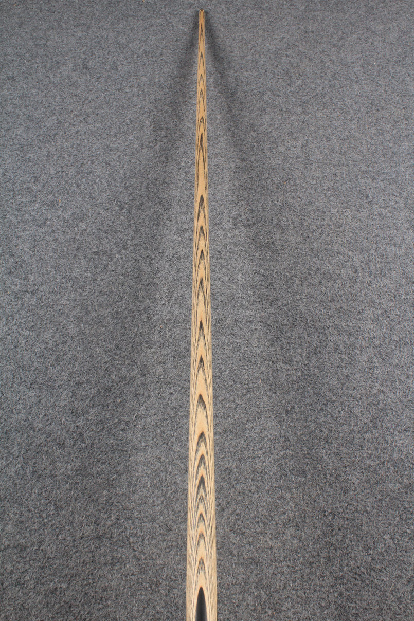 1 piece ash snooker cue 8 x points butt # 5331