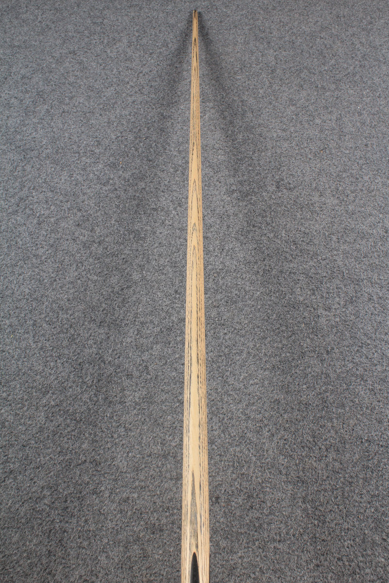 woods 1 piece handmade ash snooker / pool cue 8 x points butt # 5336
