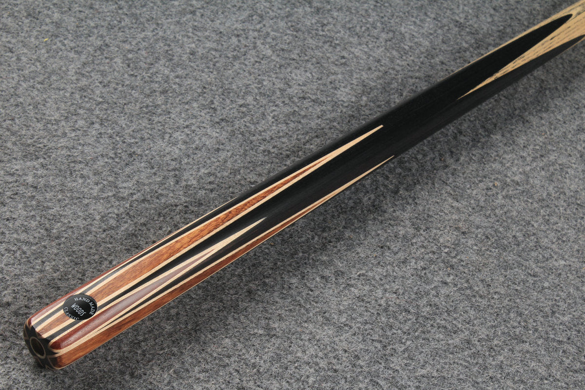 1 piece ash snooker cue 8 x points butt # 5336 WOODS CUES