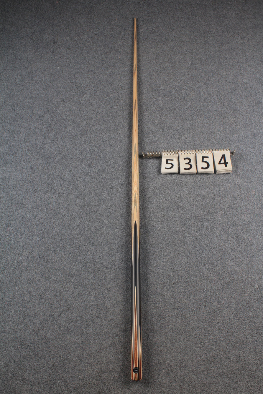 CHEVRONS+ 1 piece ash english pool cue 8 x points butt  #5354