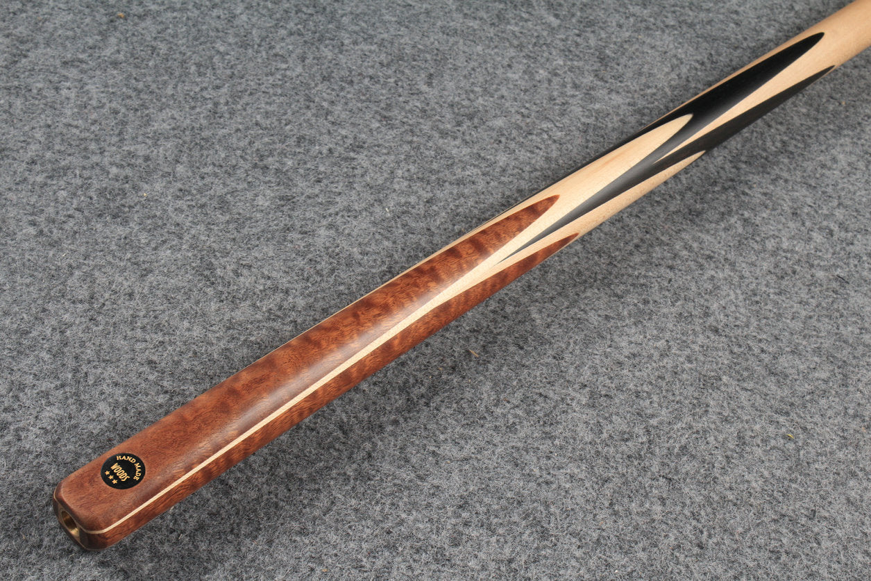 ★★★ woods 1 piece handmade maple snooker / pool cue # 5415