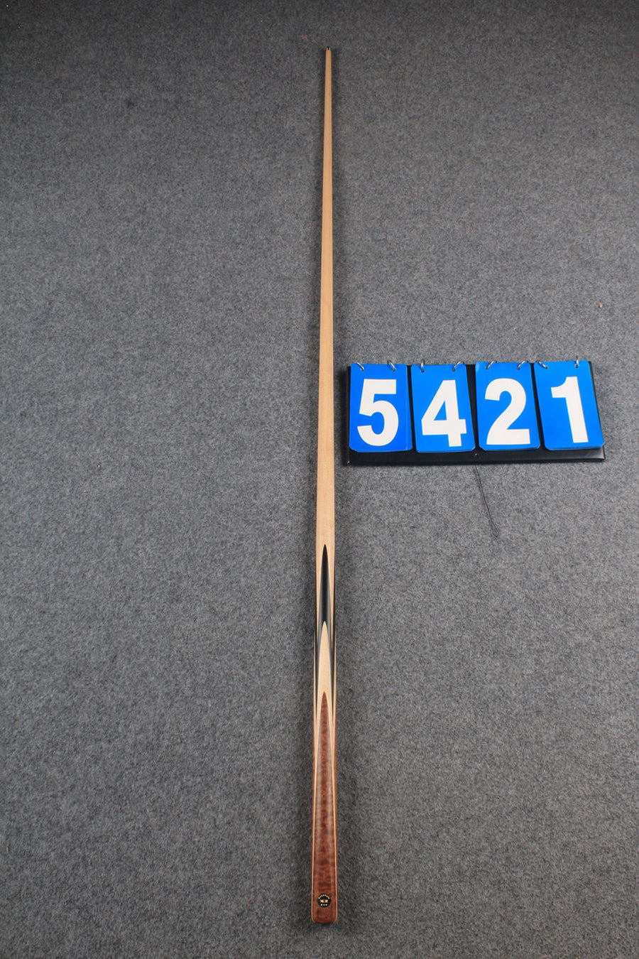 ★★★ 1 piece maple snooker cue # 5421