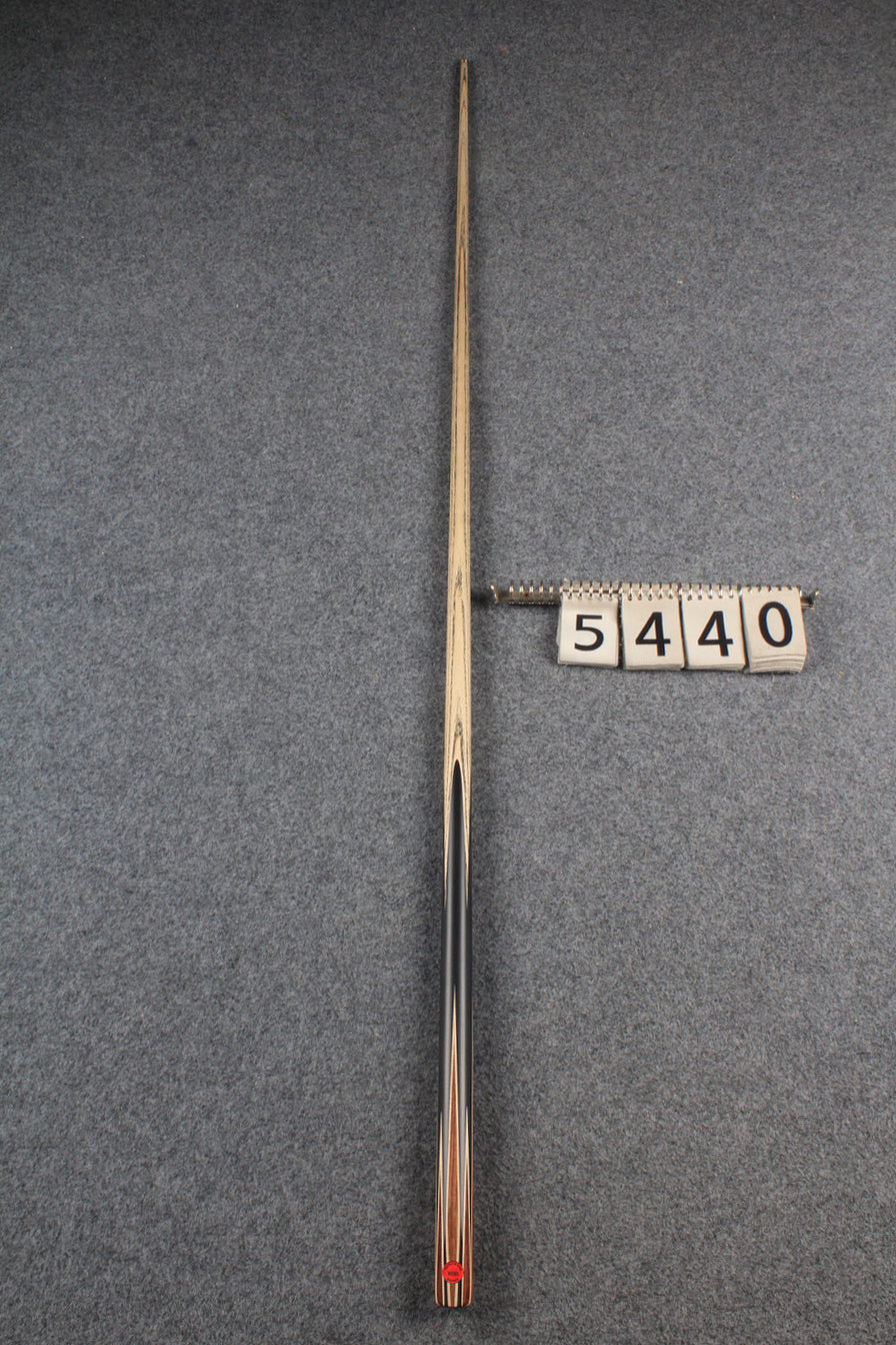 1 piece ash english pool cue 8 x points butt # 5440