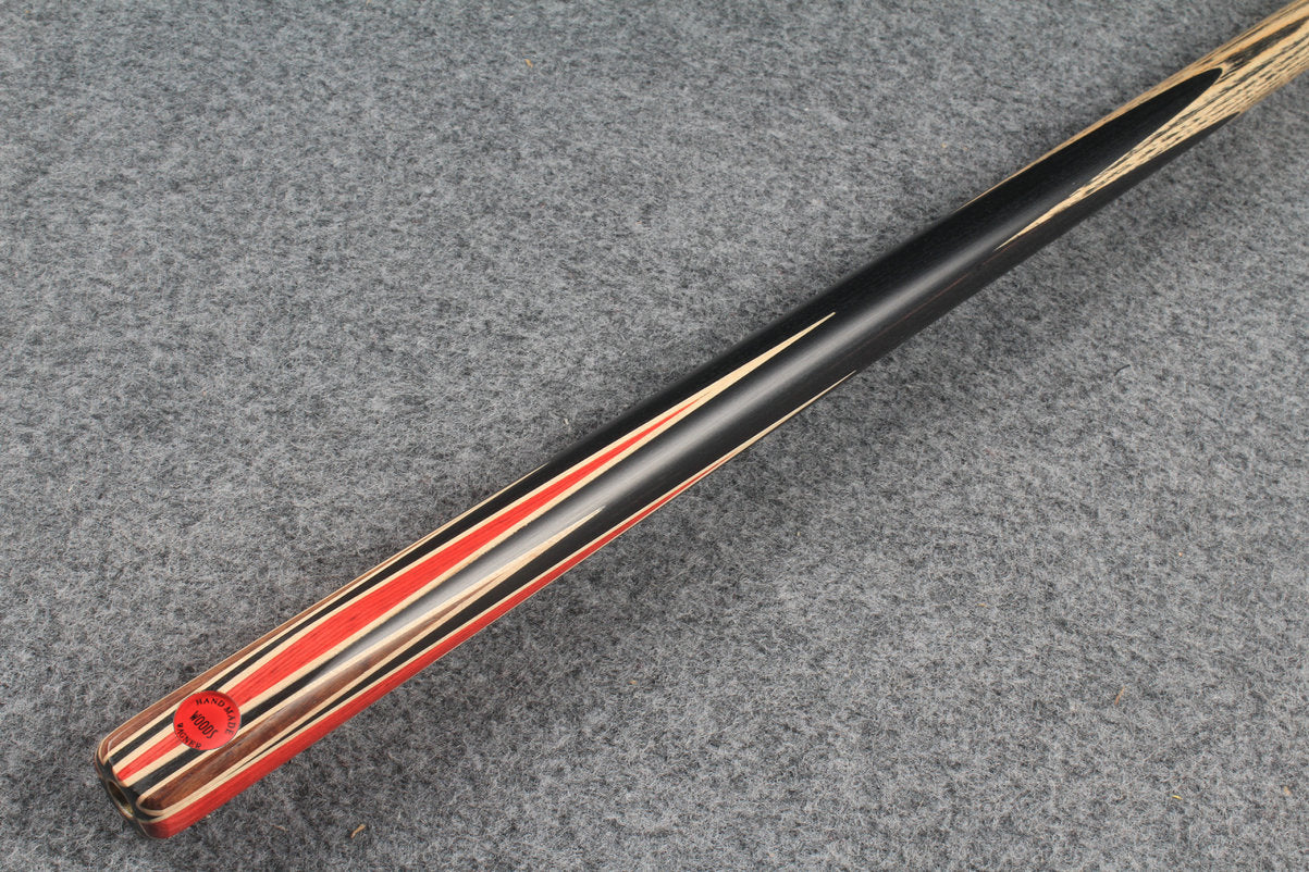 1 piece ash english pool cue 8 x points butt # 5441