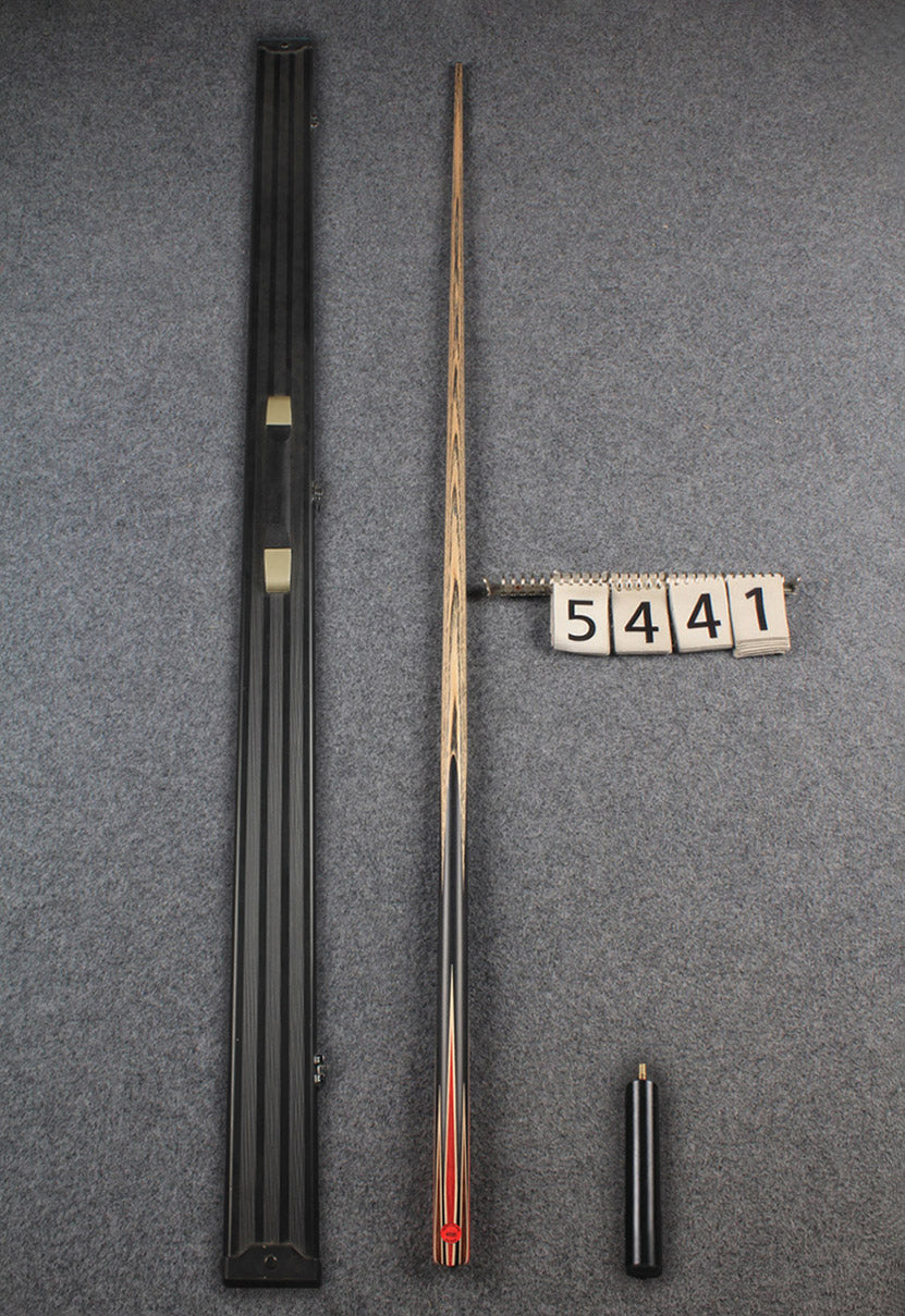 1 piece ash english pool cue 8 x points butt # 5441
