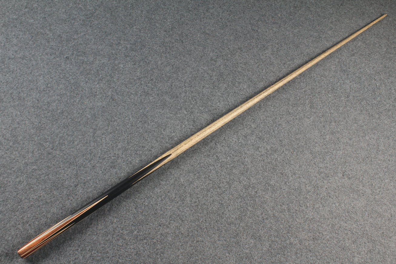 woods 1 piece handmade ash 8 ball pool cue 8 x points butt # 5443