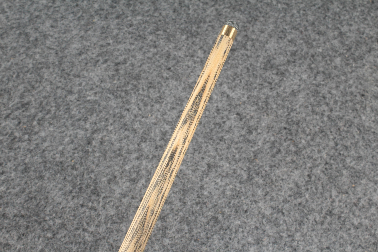 woods 1 piece handmade ash 8 ball pool cue 8 x points butt # 5443