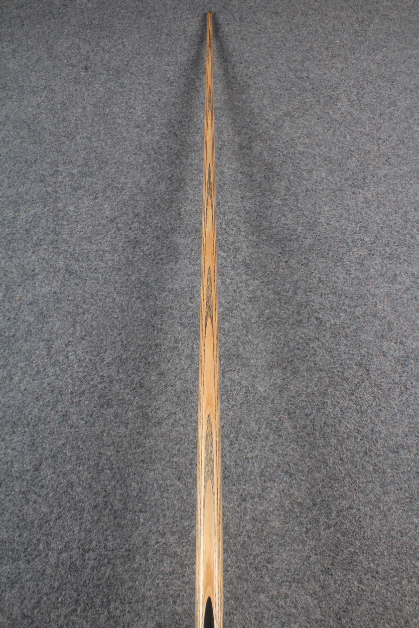 CHEVRONS+ WOODS 1 piece handmade ash snooker / pool cue  #5453