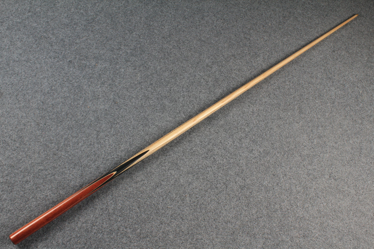 CHEVRONS+ WOODS 1 piece handmade ash snooker / pool cue  #5453