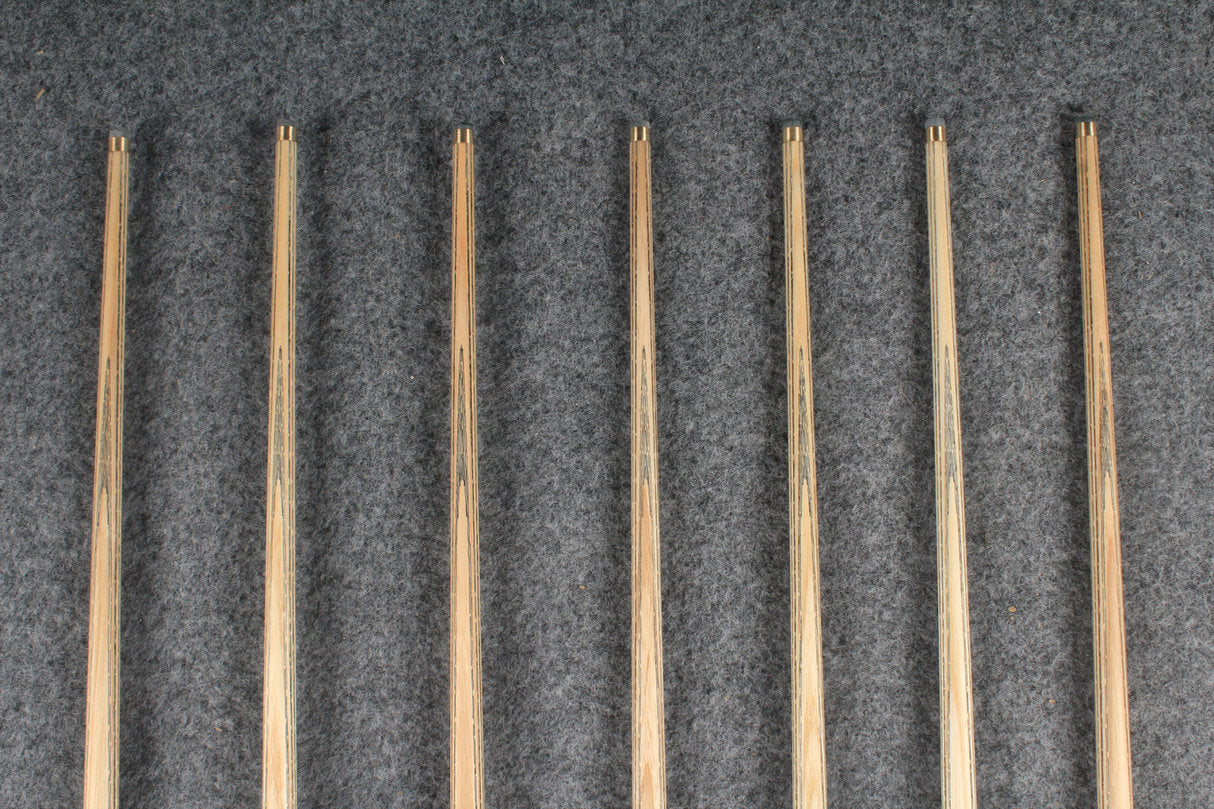 CHEVRONS+ 1 piece ash english pool cue  #5478- #5484
