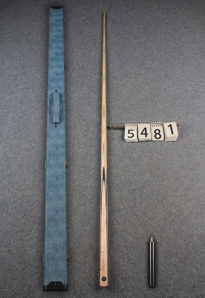 CHEVRONS+ 1 piece ash english pool cue  #5481