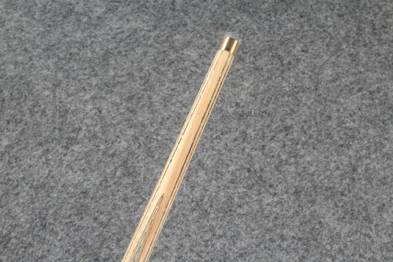 CHEVRONS+ 1 piece snooker ash cue 8 x points butt # 5534 WOODS CUES