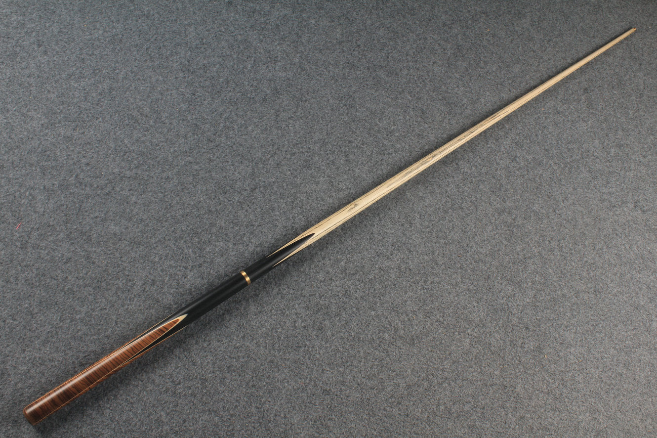 Exclusive 3/4 ash english pool cue zebrano  # 5558 WOODS CUES