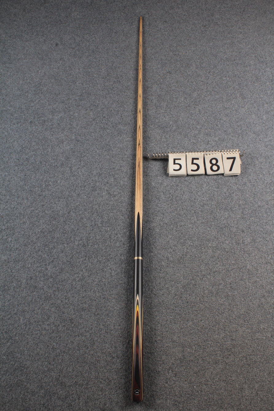 woods 3/4 handmade ash 8 ball pool cue #5587