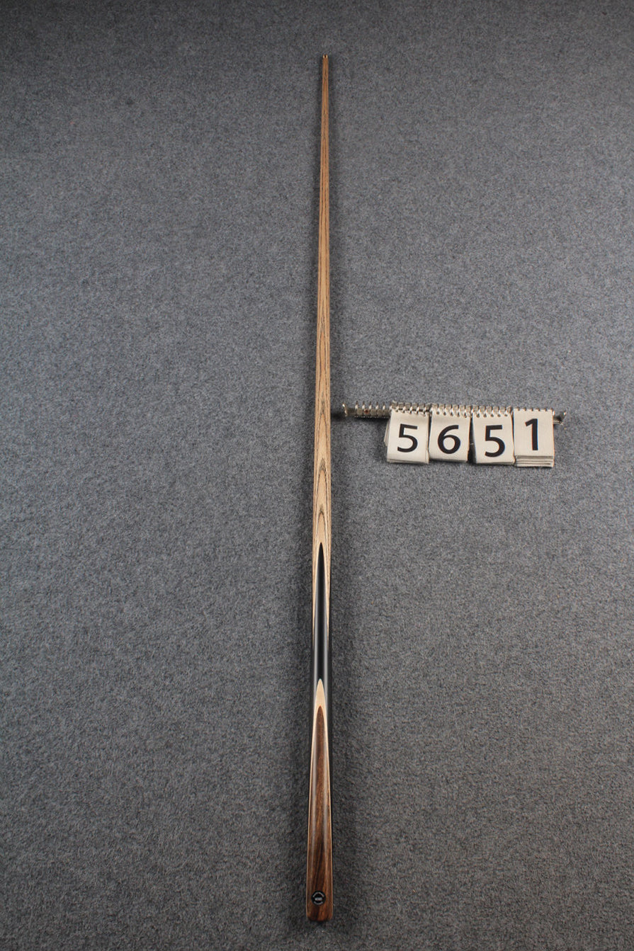 woods 1 piece handmade ash chinese 8 ball pool cue # 5651