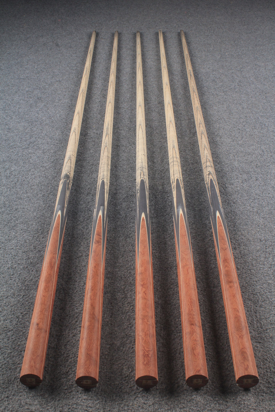 custom-made:  woods 1 piece handmade ASH snooker / pool cue #57-#61 - made to order