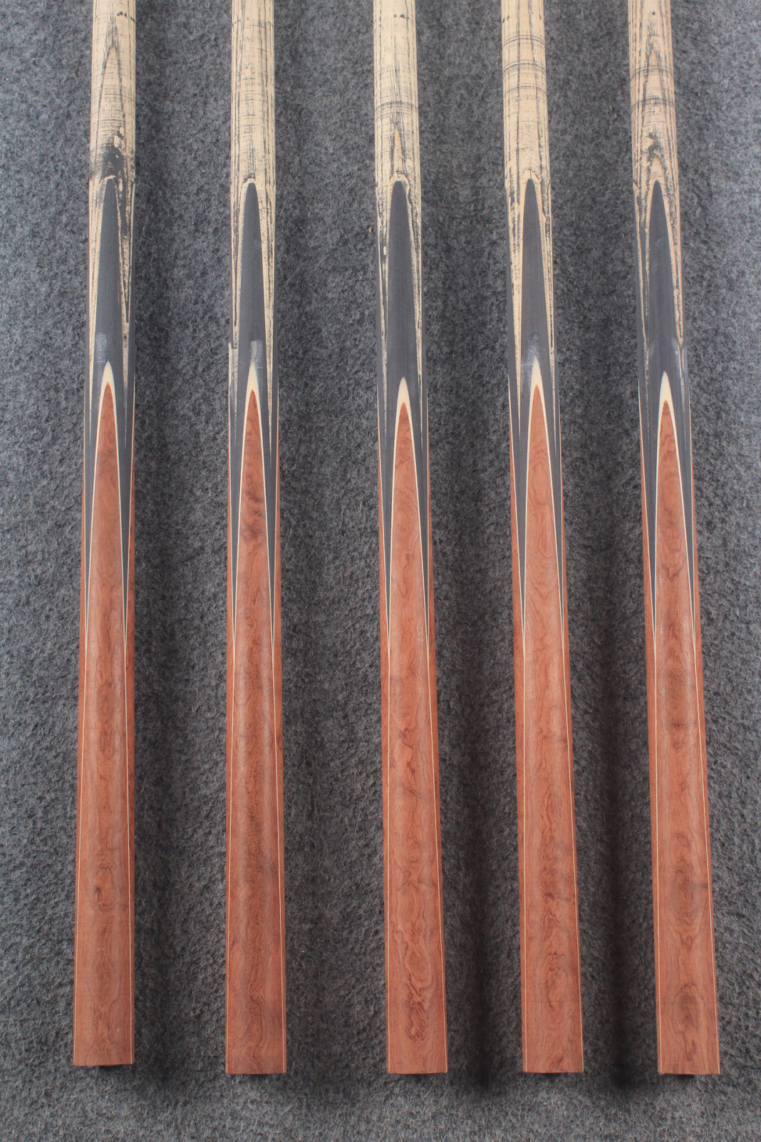 custom-made:  woods 1 piece handmade ASH snooker / pool cue #57-#61 - made to order
