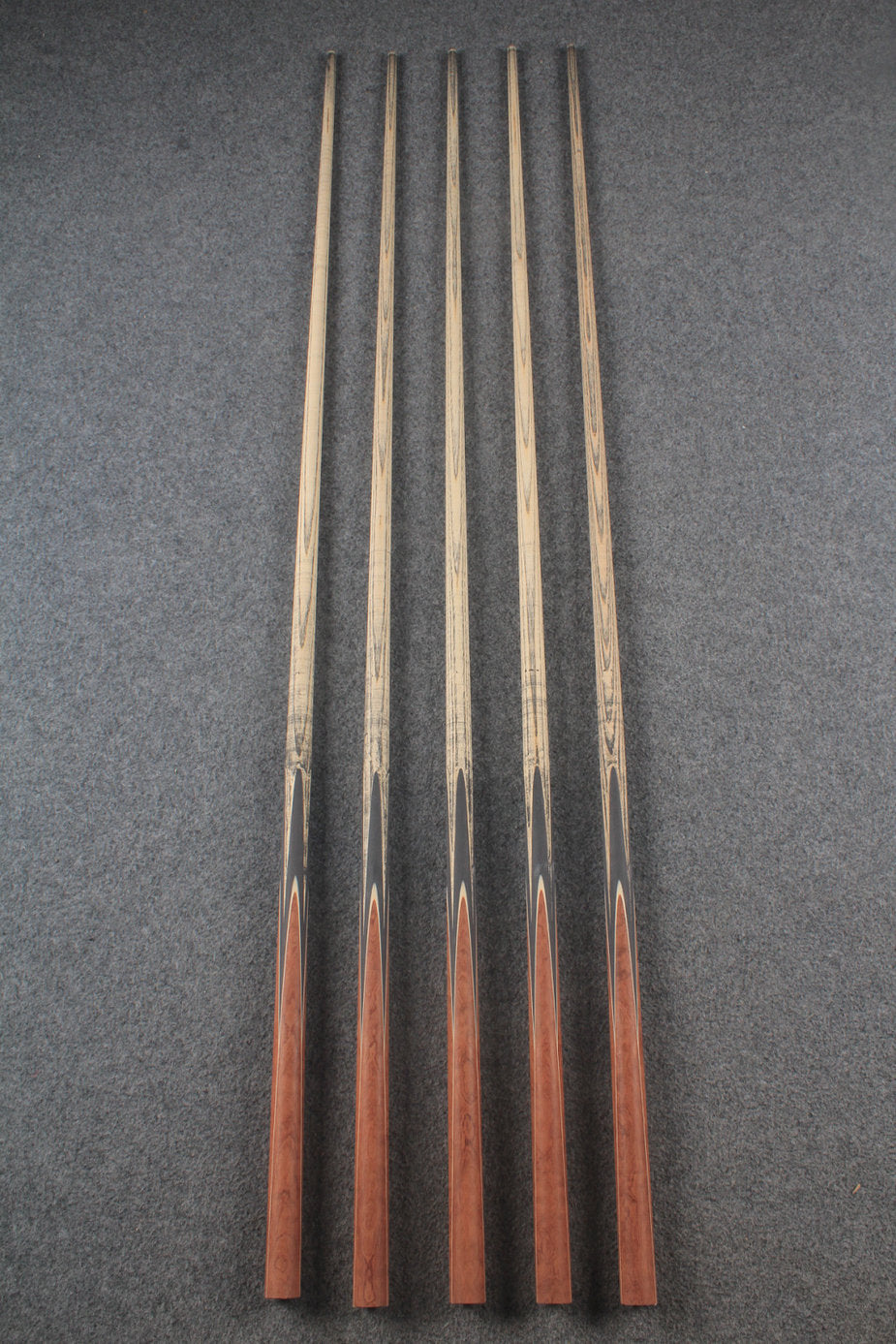 custom-made:  woods 1 piece handmade ASH snooker / pool cue #57-#61 - made to order