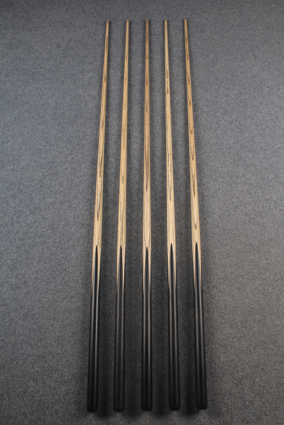 WOODS 1 piece handmade ash snooker / pool cue  #5703- #5707