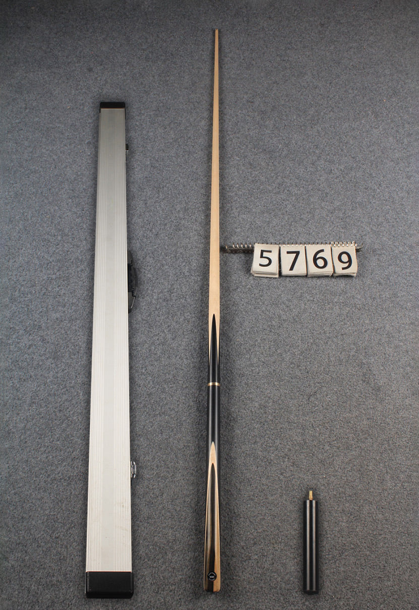 3/4 maple 60'' english pool cue pale moon wood # 5769