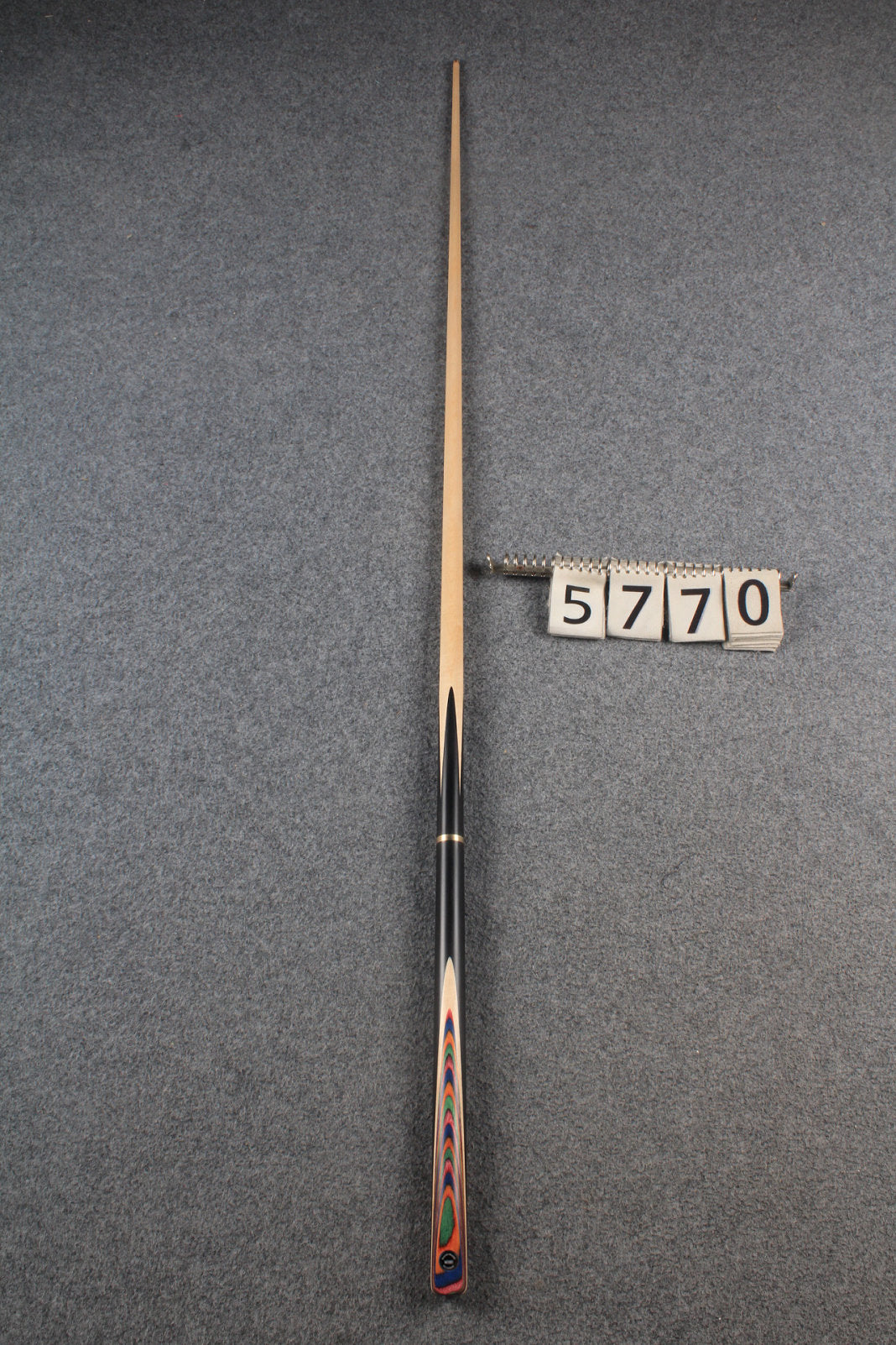 woods 3/4 handmade maple 60'' 8 ball pool cue # 5770
