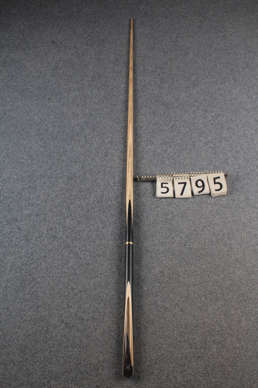 3/4 ash 60'' english pool cue pale moon wood # 5795