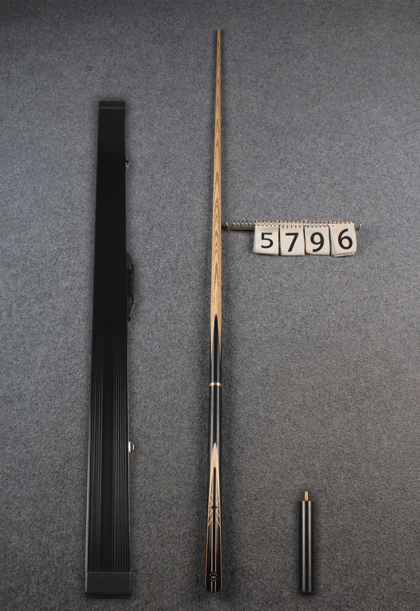 woods 3/4 handmade ash 60&#39;&#39; 8 ball pool cue # 5796