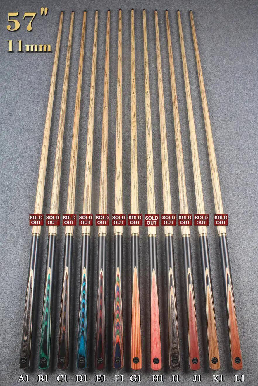 3/4 ASH 57''/58''  BREAK CUE  11 mm/ 11.5 mm/ 12 mm tip