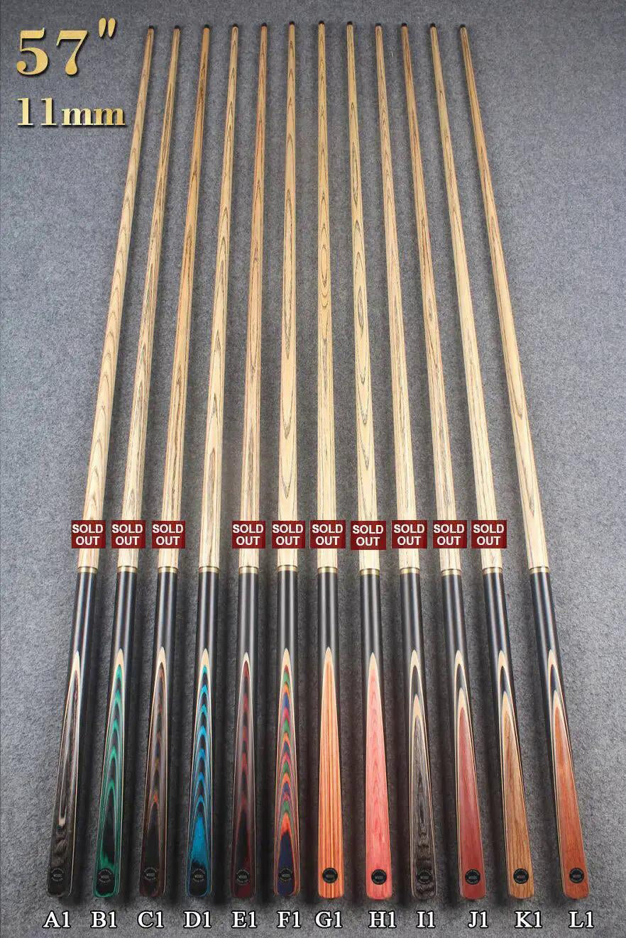 3/4 ASH 57''/58''  BREAK CUE  11 mm/ 11.5 mm/ 12 mm tip