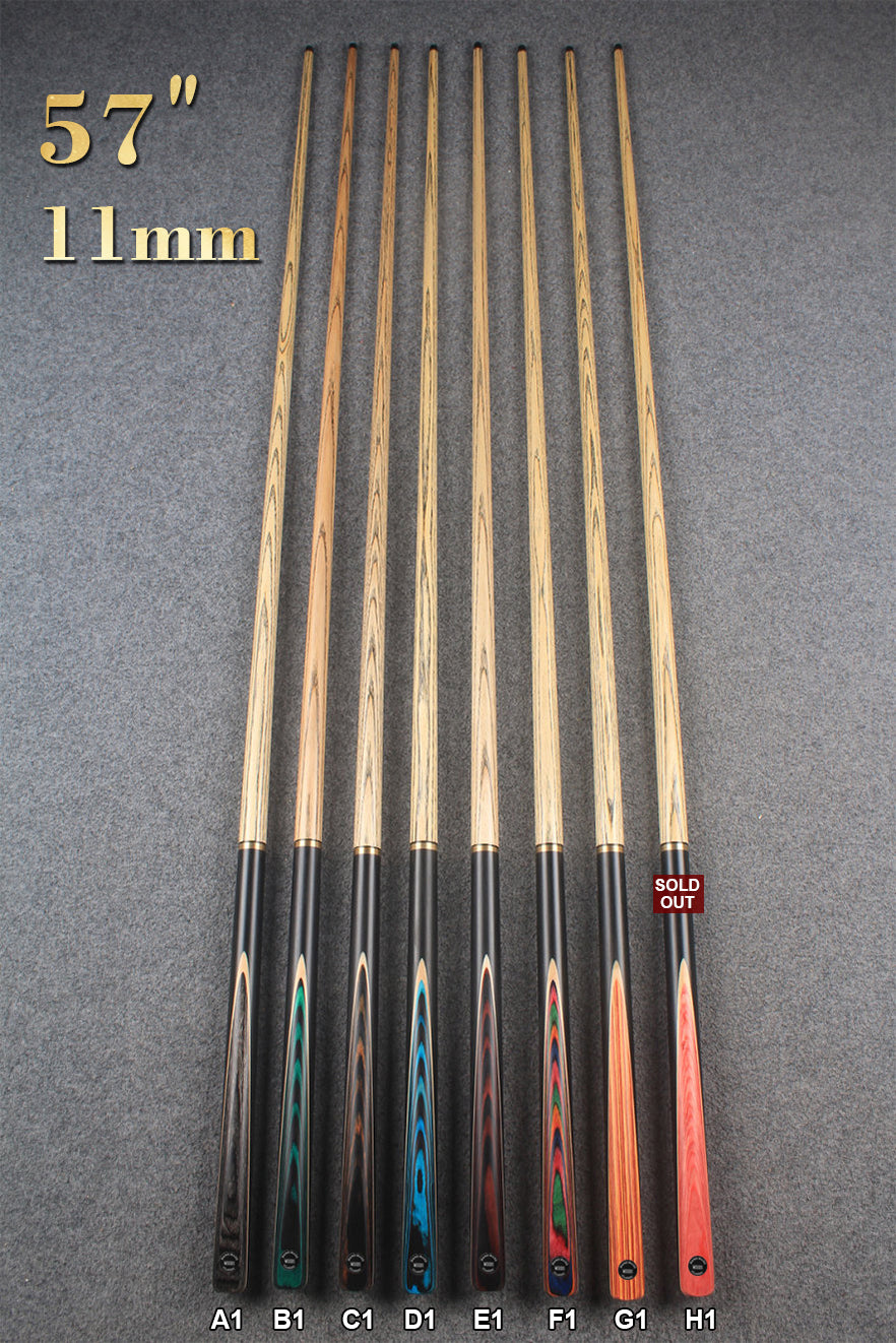 3/4 ASH 57''/58''  BREAK CUE  11 mm/ 11.5mm/ 12mm tip