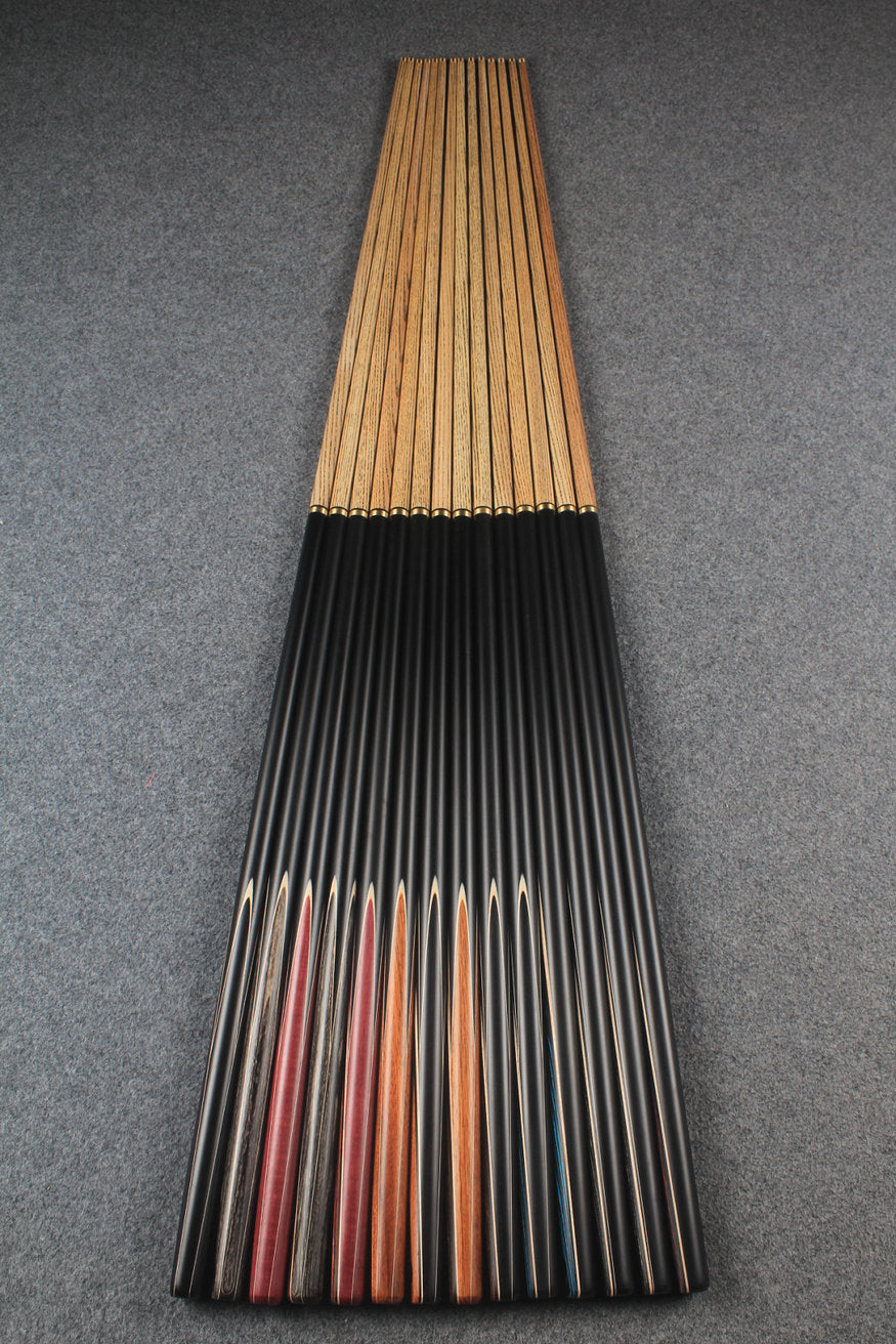 1/2 ash snooker cue 9.5mm WOODS CUES
