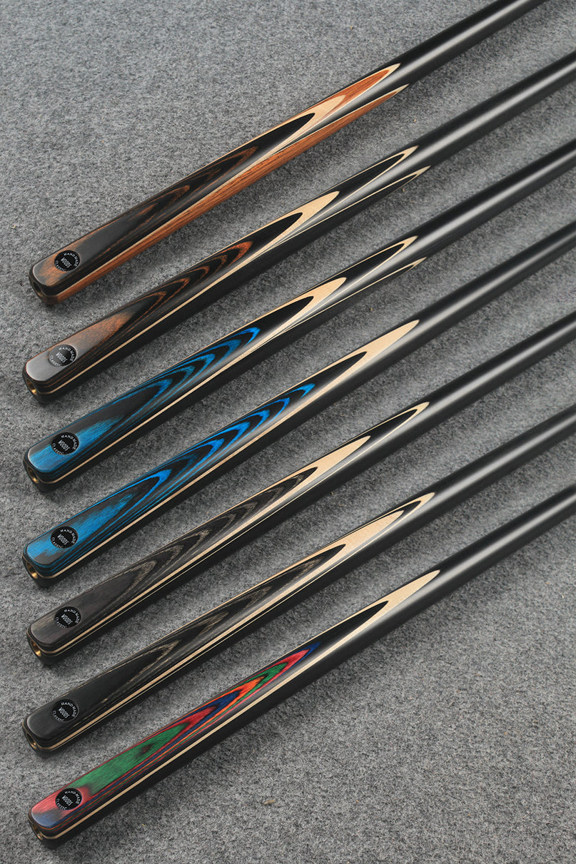 1/2 ash snooker cue 9.5mm WOODS CUES